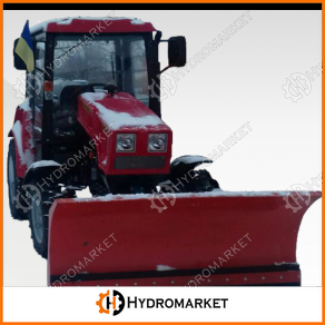 Отвал снегоуборочный для мини-тракторов МТЗ 320, Foton, Dongfeng, Kubota гидравлический