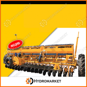 Сеялка зерновая СЗ-5,4-02 Planter с прикатывающими колесами
