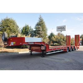 Напівпричіп з низькою стійкою Ozgul 4 осі