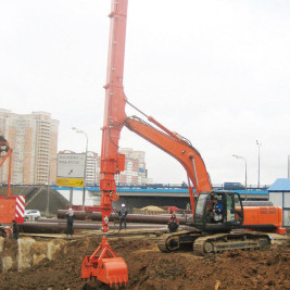 Телескопічний ківш зі стрілою Poqutec