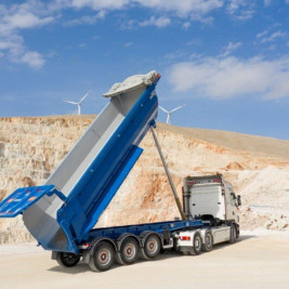 Самоскид напівпричіп Ozgul (демпфер басейну)