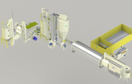 Лінія з виробництва гранул. Продуктивність до 1 т/год