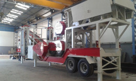 Мобільна роликова дробарка General Makina