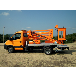 Платформи із телескопічним шарніром на транспортному засобі PTCE 154 CR Paktas